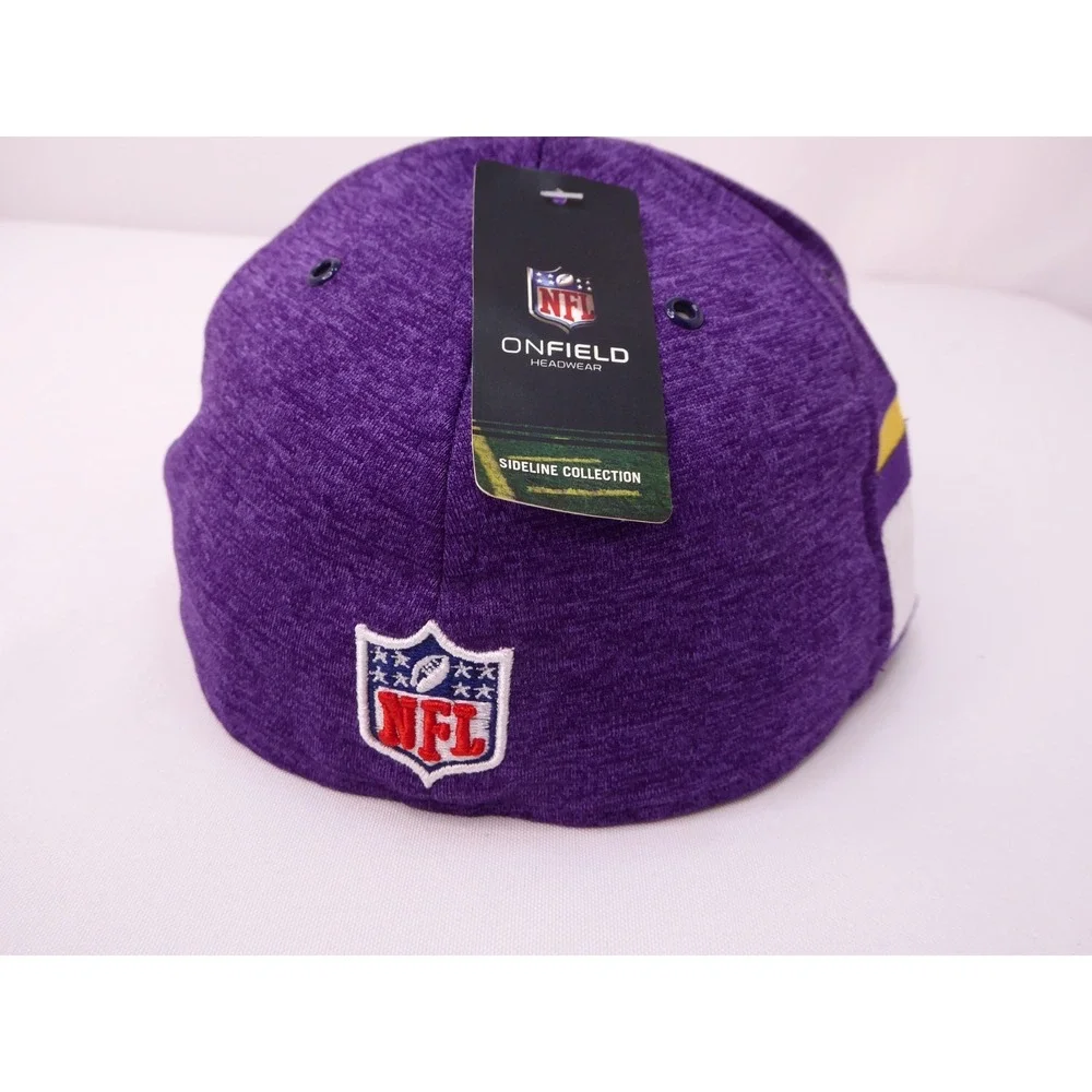NWT New Era 59 Fifty NFL On Field Minnesota Vikings Sample Fitted Hat Cap 7 1/2